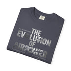 Evolution of Air Power Tee — Bold US Military Tribute T-Shirt