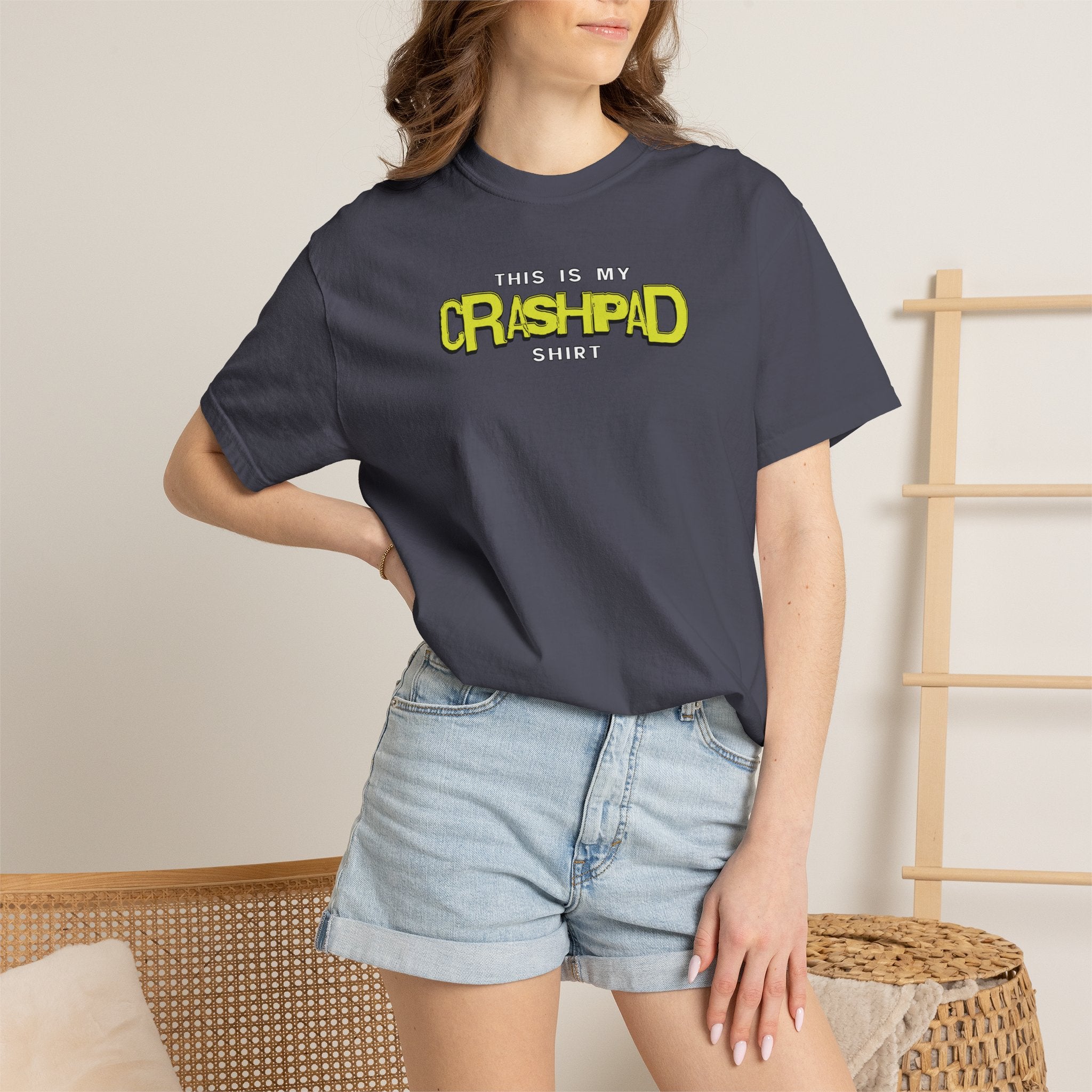 This Is My Crashpad Shirt — Funny Pilot T-Shirt for Aviation Crew