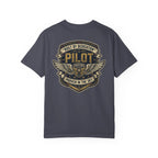 Built by Dedication, Proven in the Sky Pilot T-Shirt — Aviation Motivation Signature Series