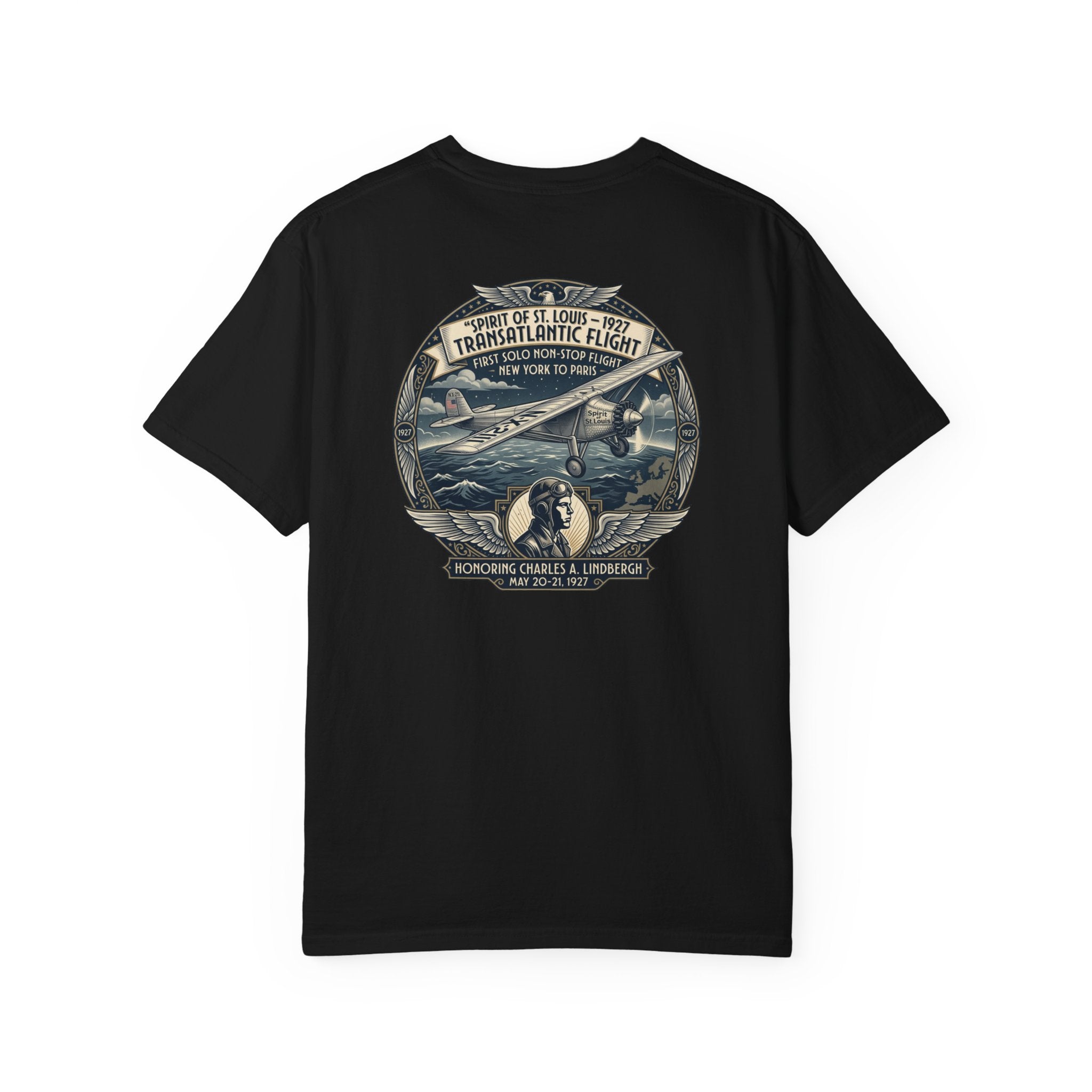 Charles Lindbergh Historical Flight Tee - Signature Series