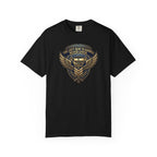 Pilot T-Shirt — "The Left Seat Is Always Earned, Never Given" Inspirational Airline Captain Tee