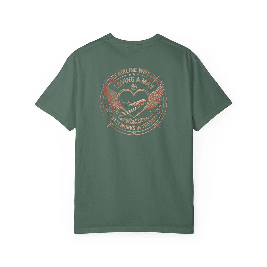 Pilot Wives T-Shirt — "Loving a Man Who Works in the Sky"