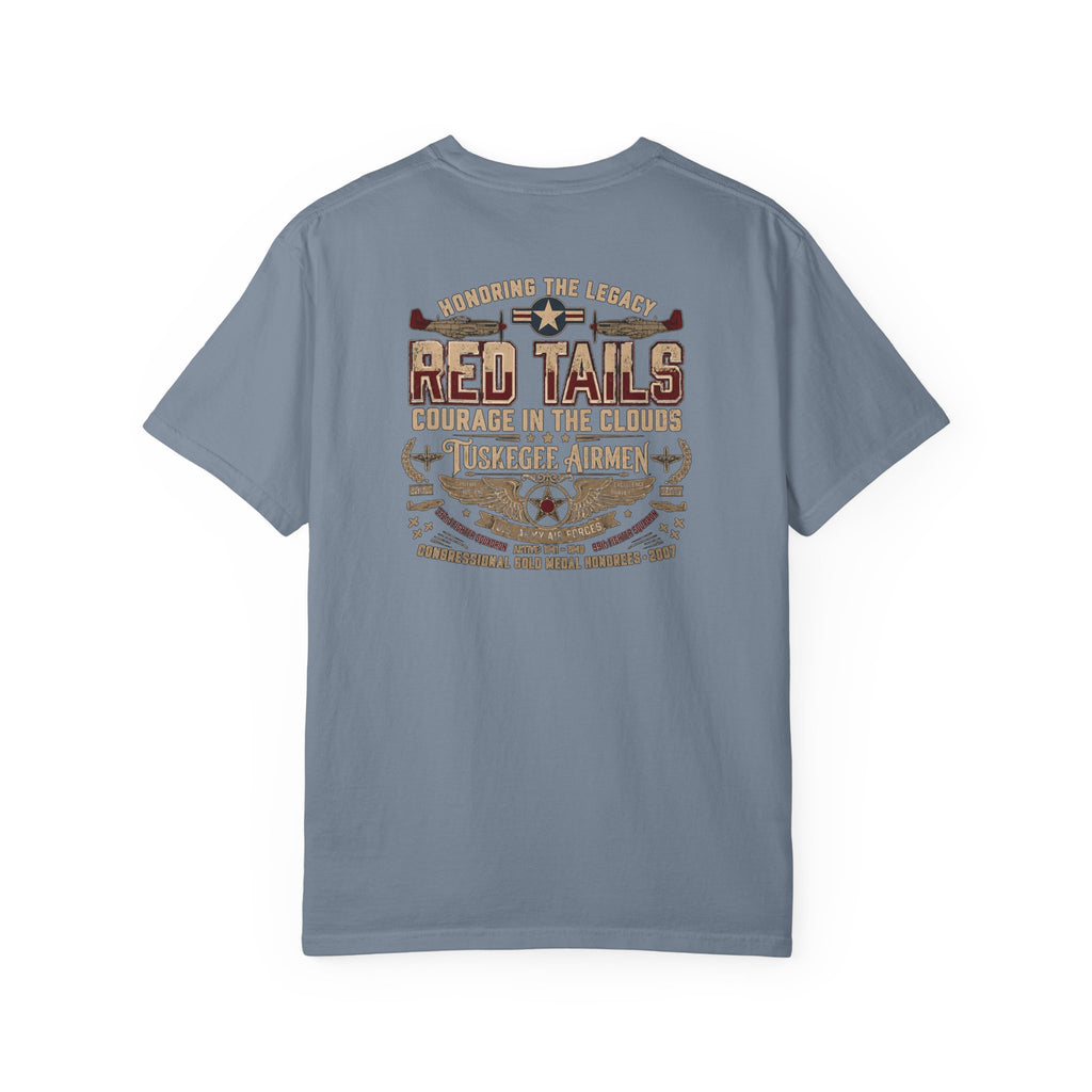 Tuskegee Airmen Tribute T-shirt — Red Tails WWII History Tee