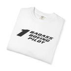 1 Badass Boeing Pilot T-Shirt — Bold Typography Tee for Aviators