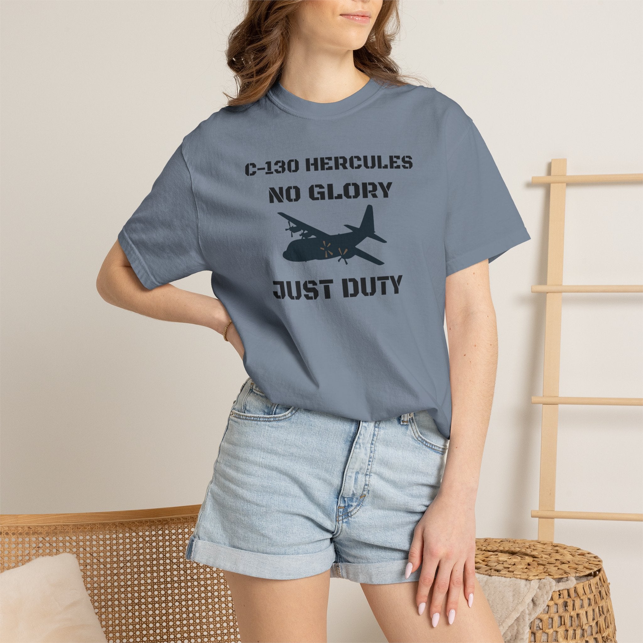 C-130 Hercules Tribute T-shirt — Military Pilot Nicknames Tee