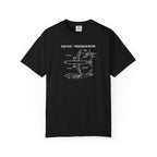 Airbus A320 Schematic T-Shirt — 'Precision in Motion' Aviation Tee