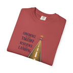 Confidence is for Takeoff. Resilience is the Landing T-Shirt – Inspirational Pilot Graphic Tee