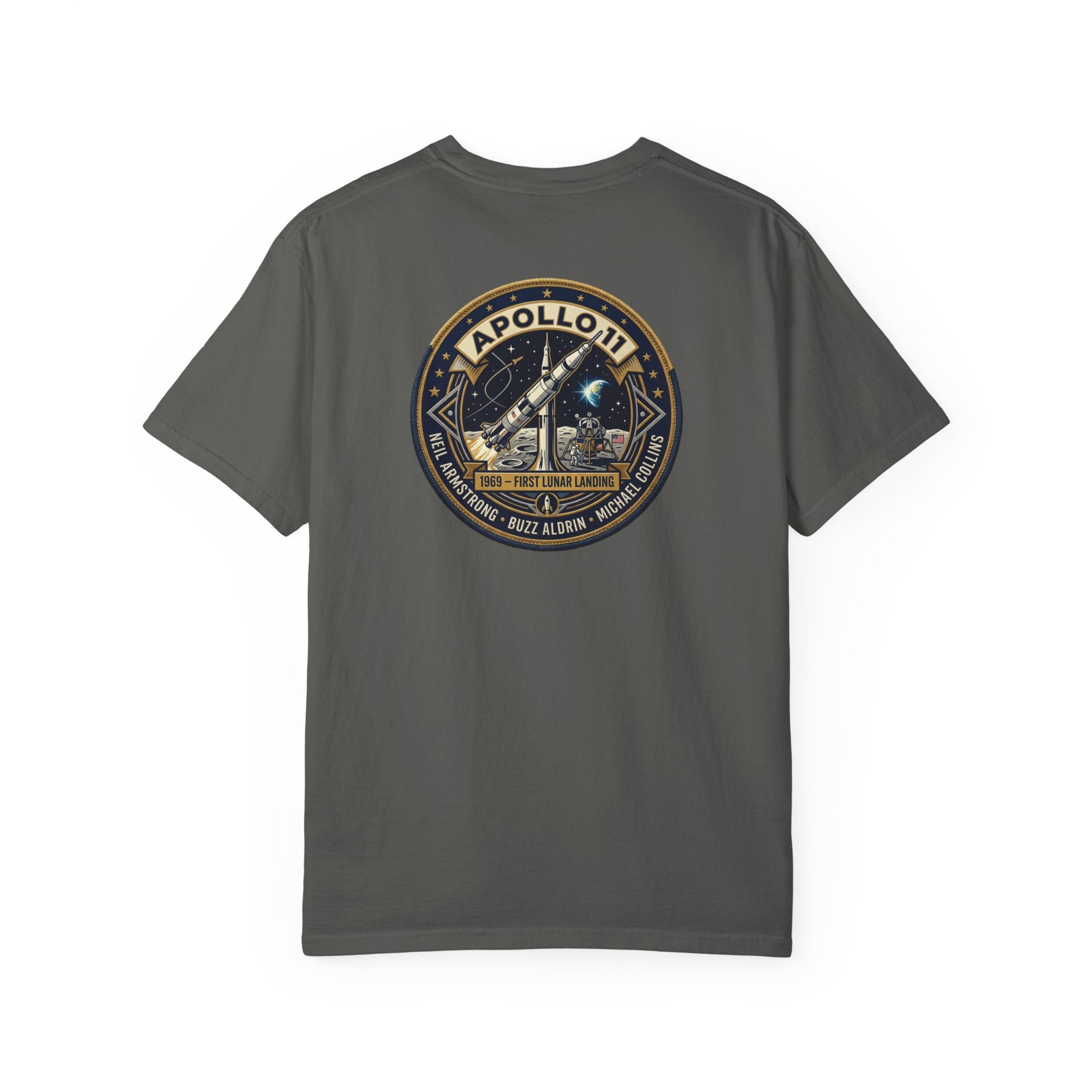 Apollo 11 Signature Series T-Shirt — Moon Landing Tribute Tee