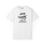 Pilot Bird Strike Comic T-Shirt — Funny Aviation Joke Tee