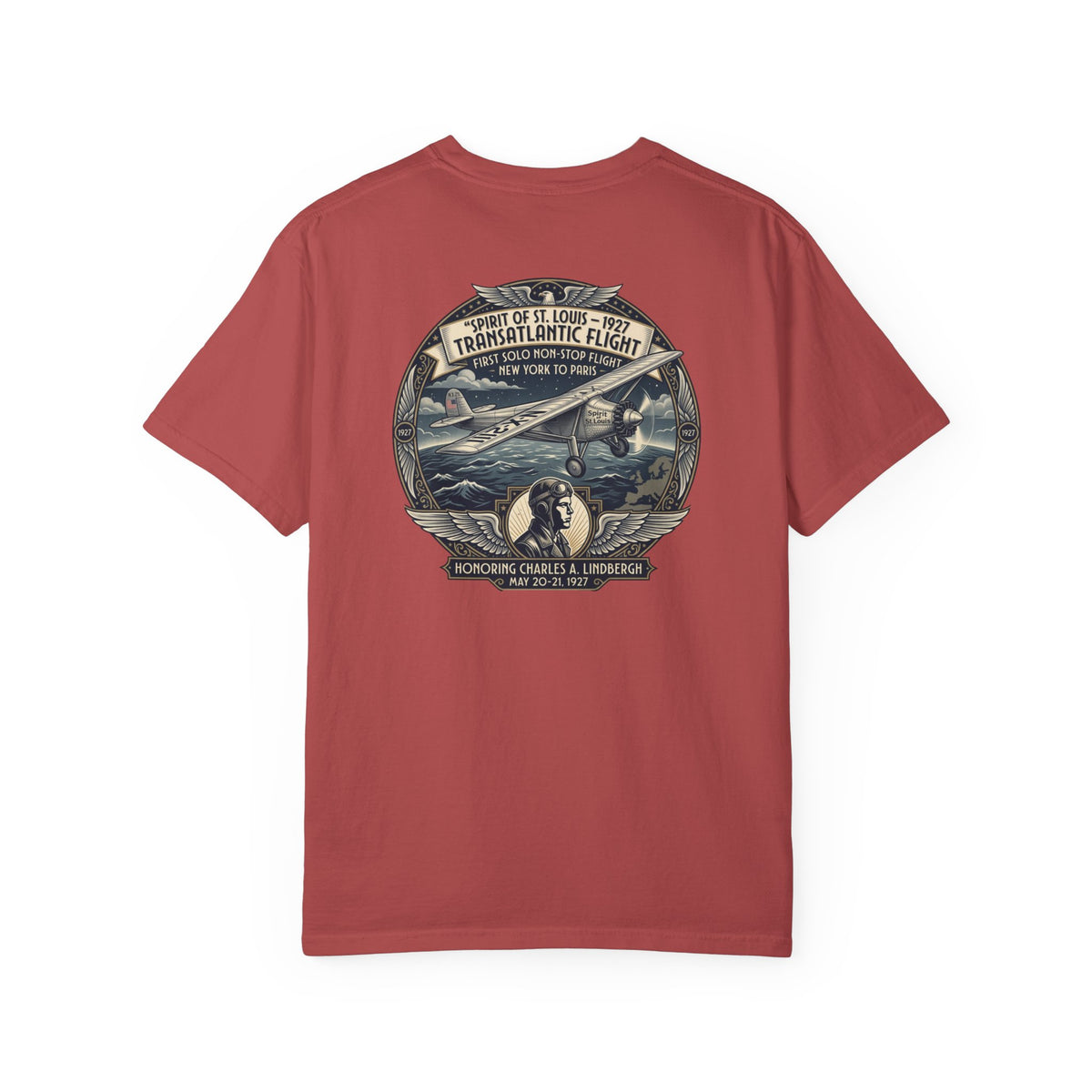 Charles Lindbergh Historical Flight Tee - Signature Series