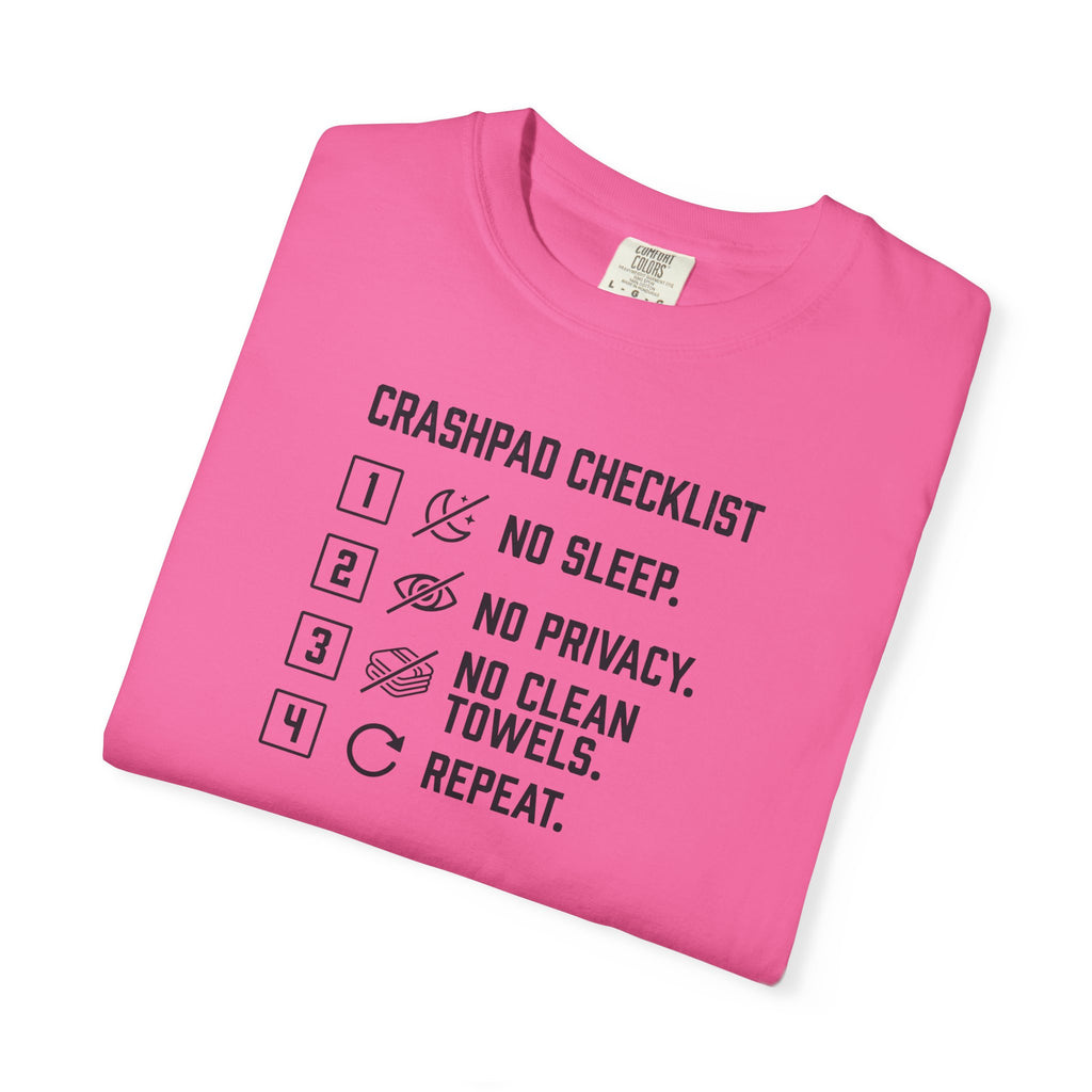 Crashpad Life Funny Airline Pilot T-Shirt