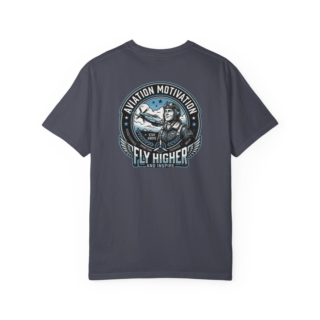 Fly Higher and Inspire Military Inspired Tee — Pilot Tribute