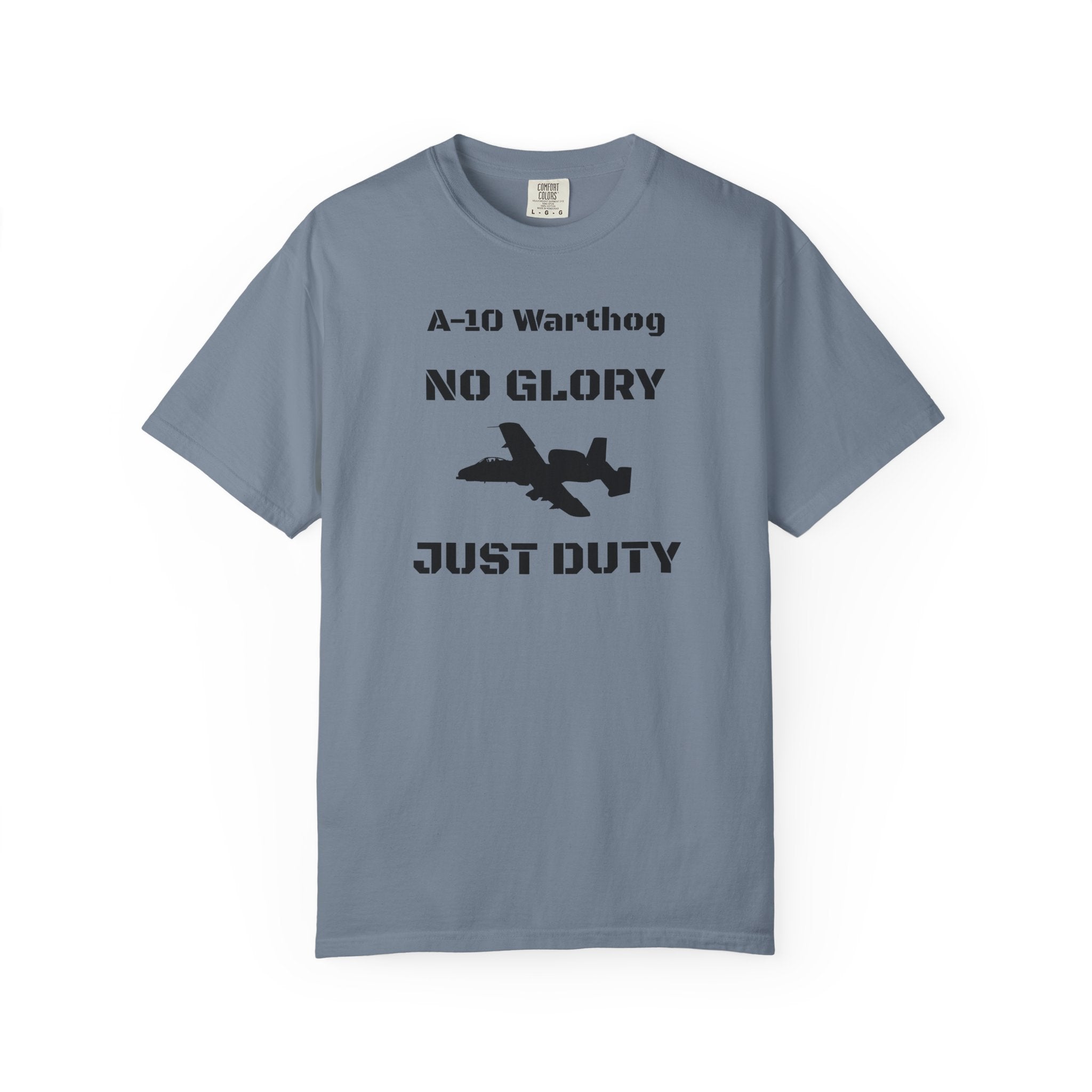 A-10 Warthog Tribute T-shirt — Military Pilot Nicknames Tee