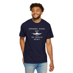 Experience Teaches What the Checklist Doesn't - Pilot Checklist Typography T-Shirt
