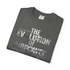 Evolution of Air Power Tee — Bold US Military Tribute T-Shirt