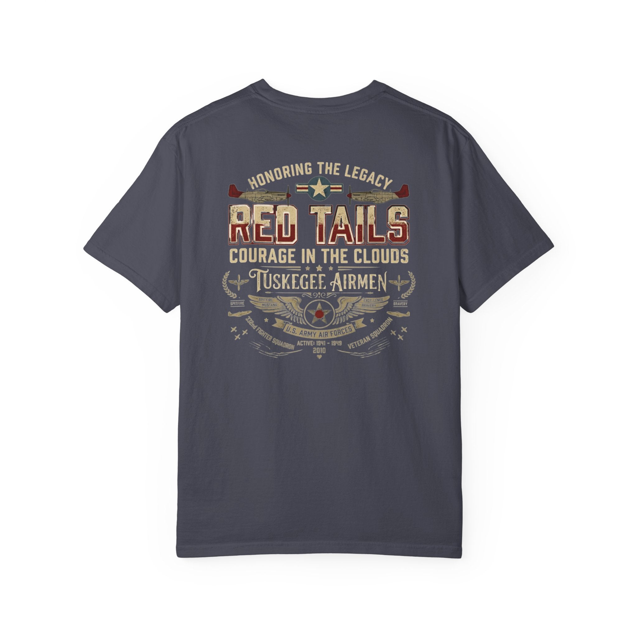 Tuskegee Airmen "Red Tails" History Tee