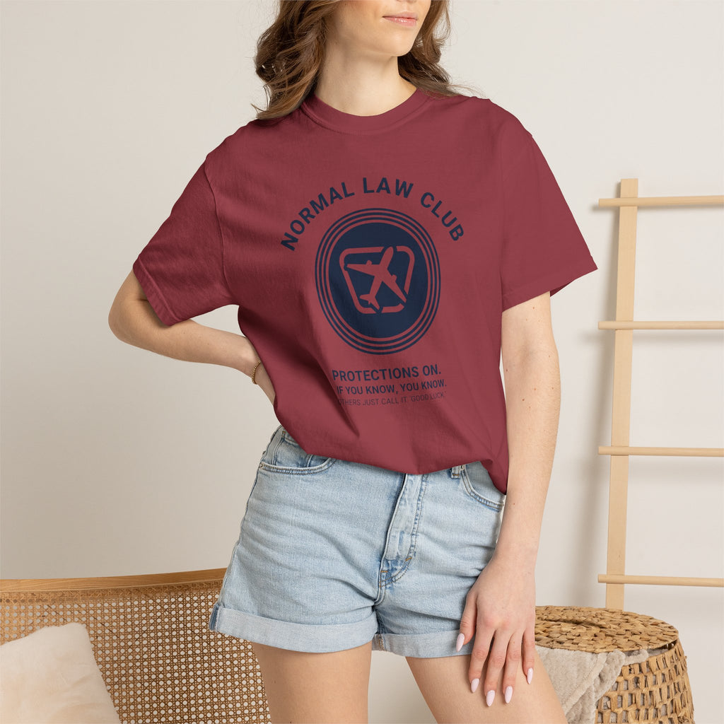 Normal Law Club Pilots Tee — Community of Pilots T-Shirt
