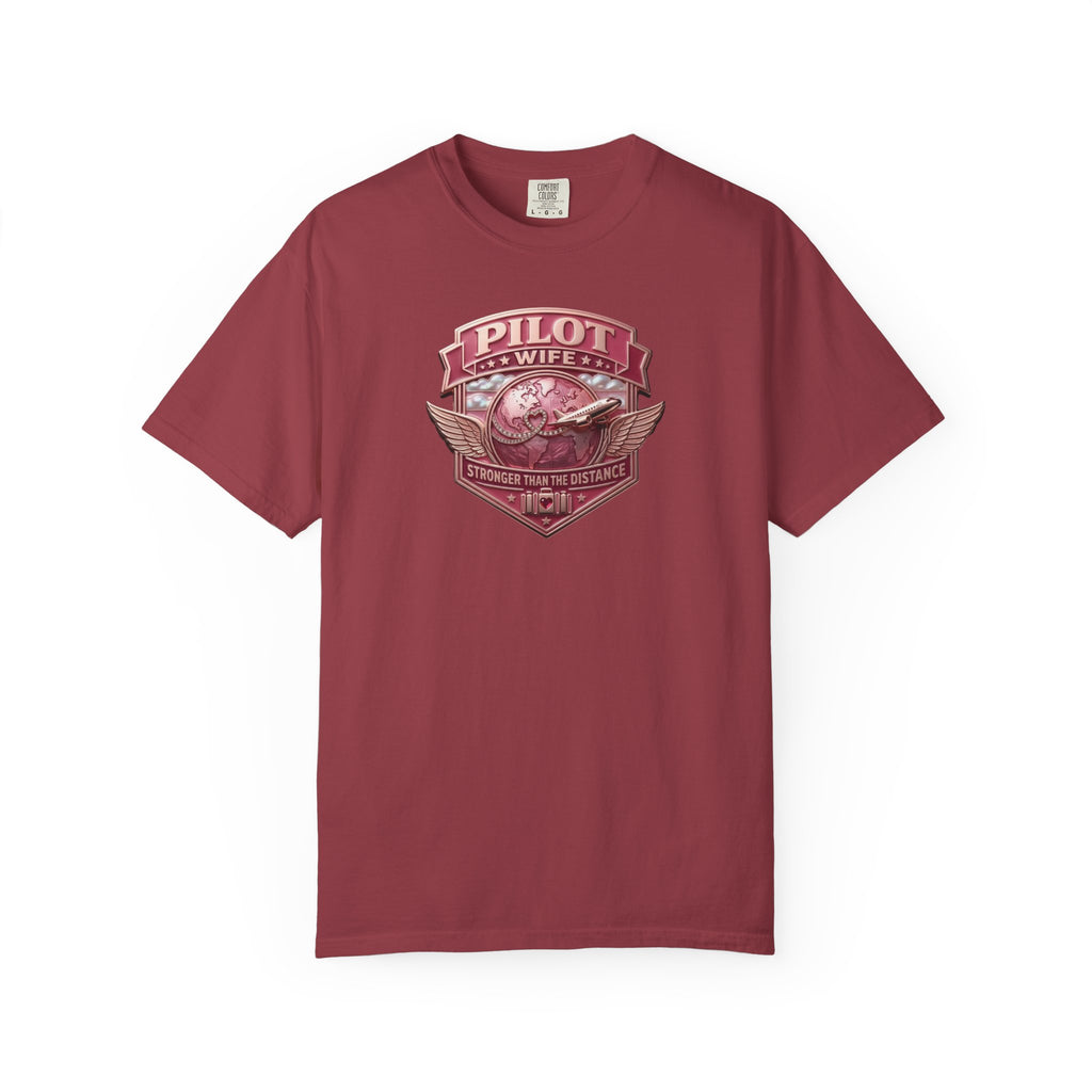 Pilot Wife Tribute T-Shirt — Stronger Than The Distance