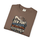 Funny Aviation T‑Shirt — "Dew Point: When a Pilot Has Had Too Much Coffee and Nowhere to Land"