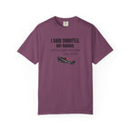 Flight Instructor Tee — "I Said Throttle, Not Rudder!"