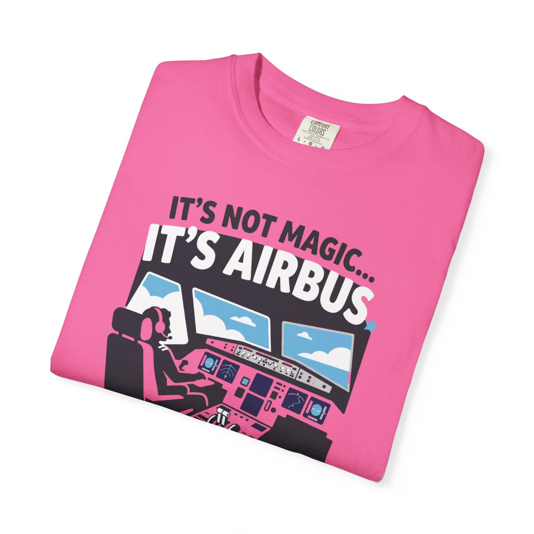 Airbus Magic of Flight T-Shirt — Aviation Tech Enthusiast Tee