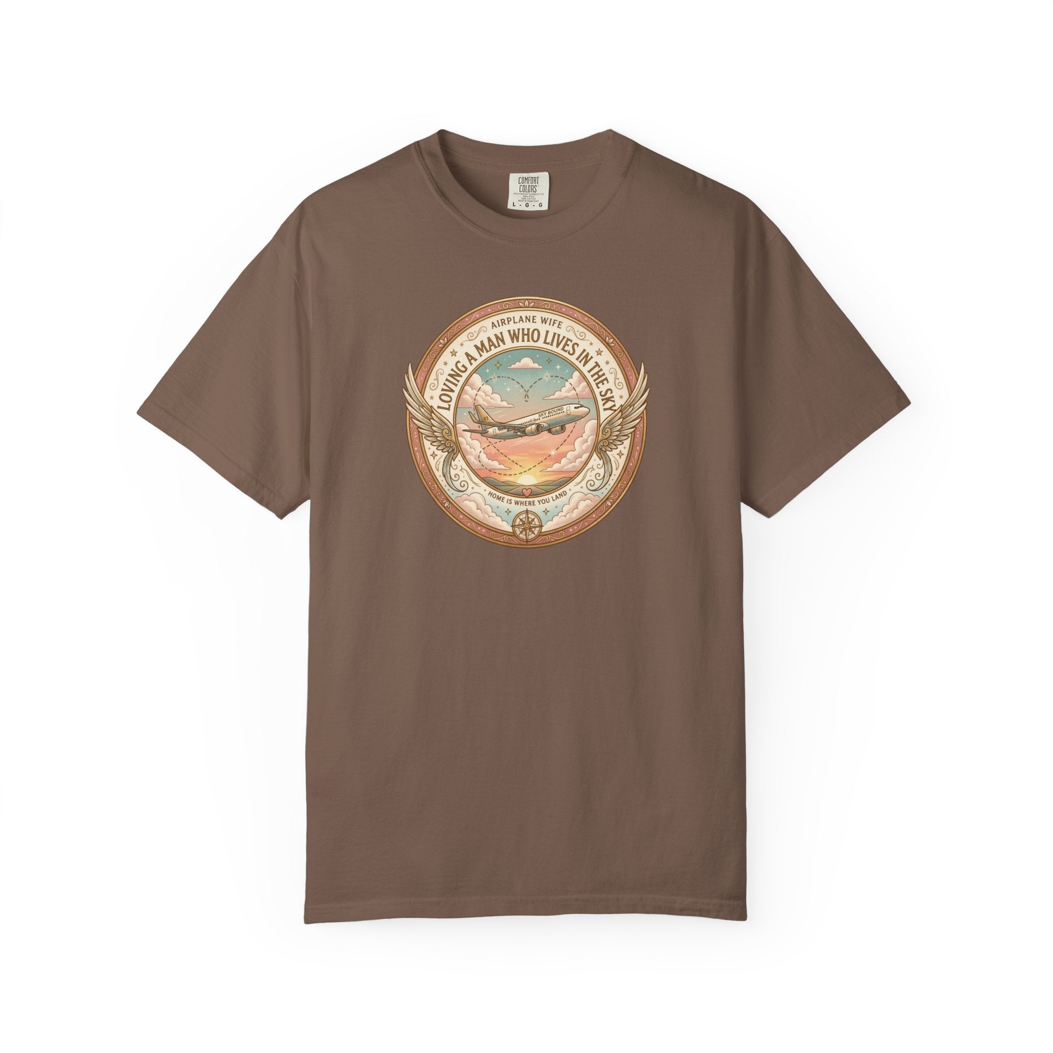 Airplane Wife Tribute T-Shirt — Loving a Man Who Lives In the Sky
