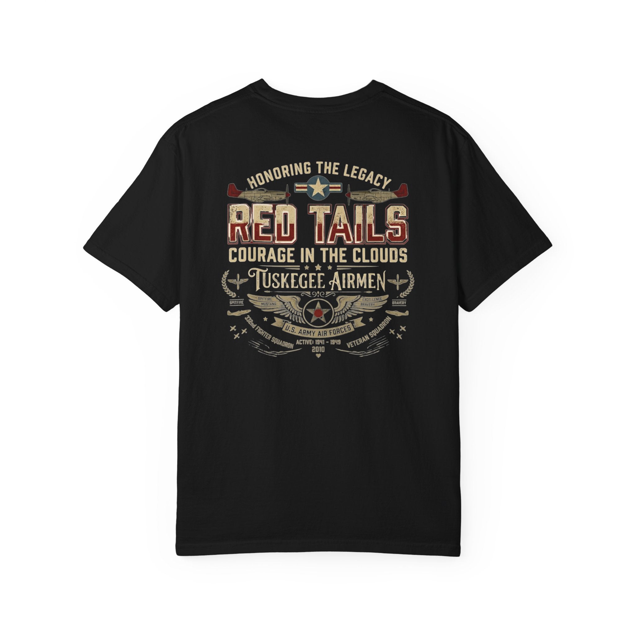 Tuskegee Airmen "Red Tails" History Tee