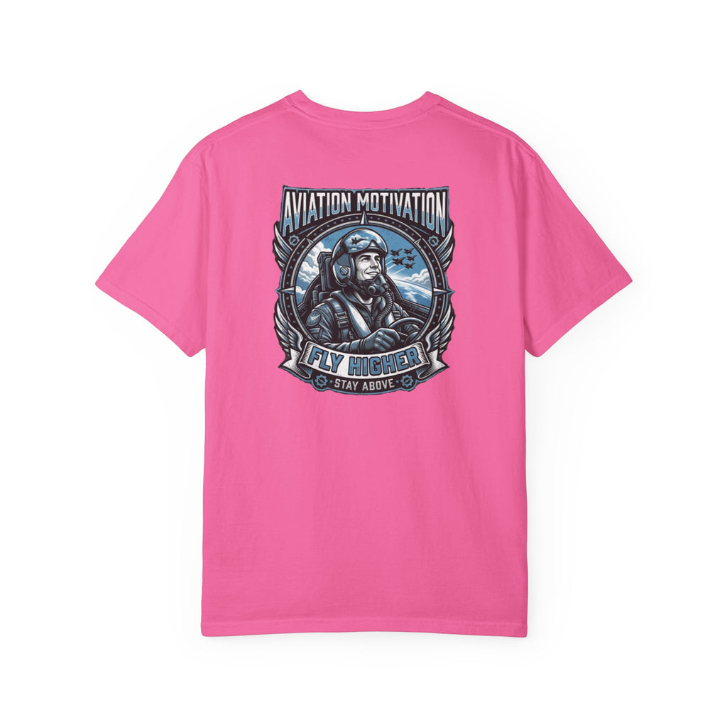 Fly High Pilot T-Shirt — Aviation Motivation Signature Series