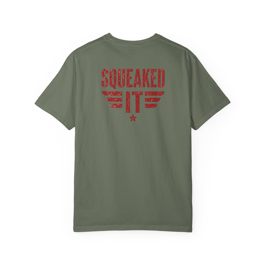 Squeaked It T-Shirt — Vintage Aviation Logo Tee