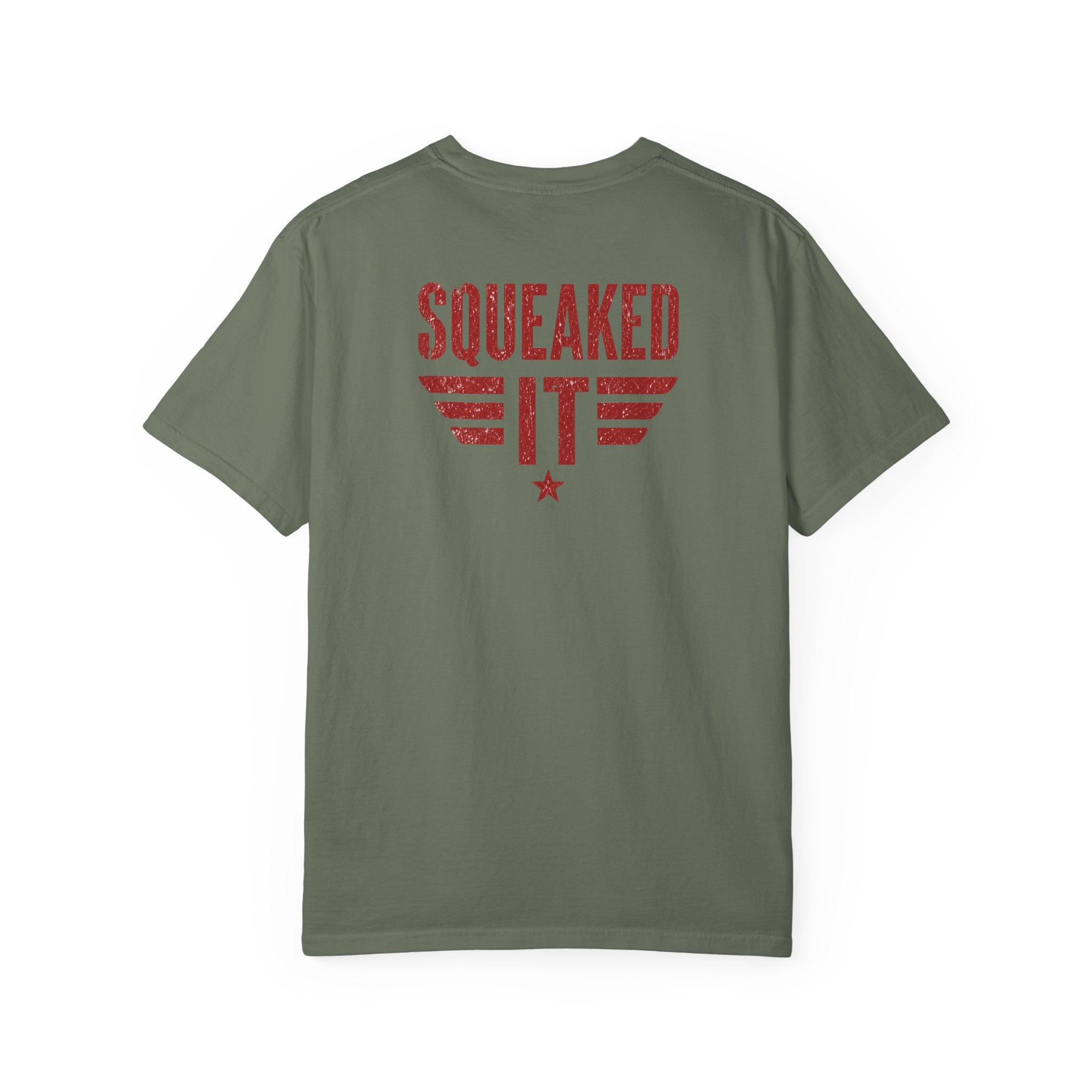Squeaked It T-Shirt — Vintage Aviation Logo Tee