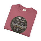 Military Pilot Tee — Owned in the Cockpit. Earned in the Logbook.
