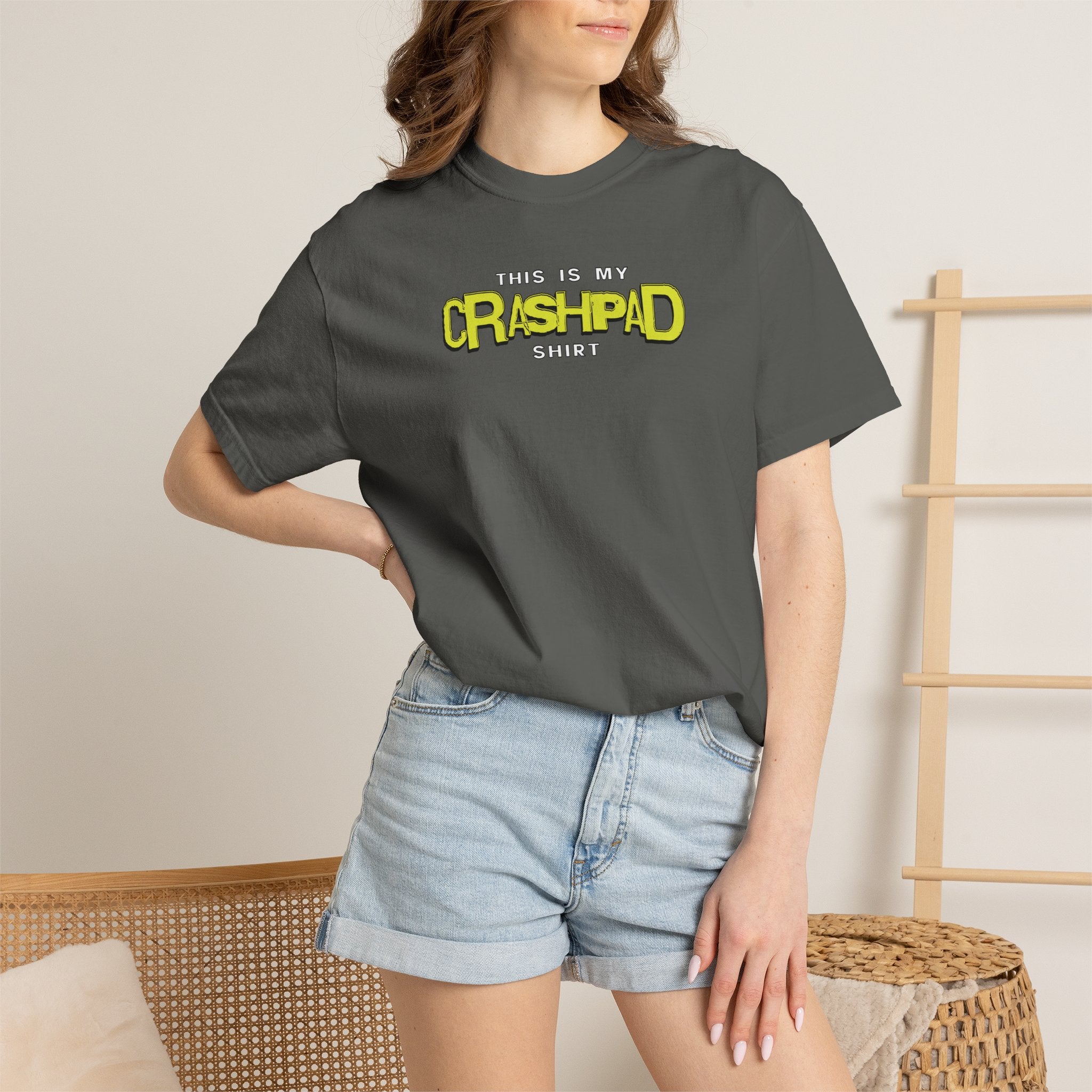 This Is My Crashpad Shirt — Funny Pilot T-Shirt for Aviation Crew