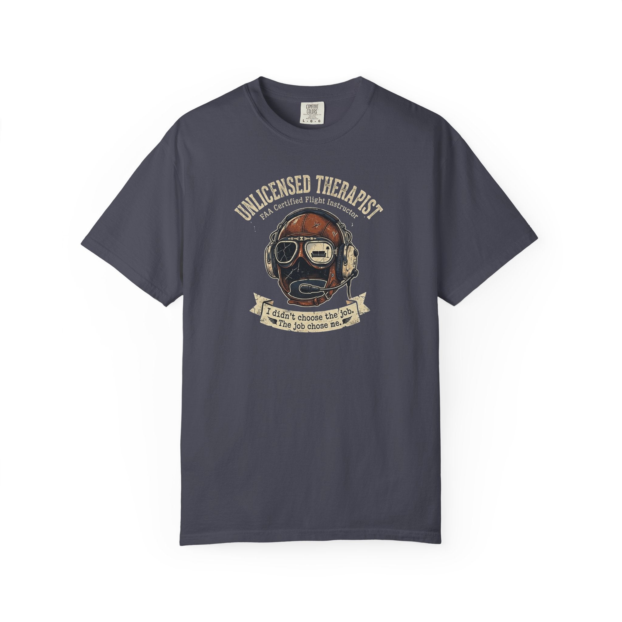 Flight Instructor Tee - Unlicensed Therapist