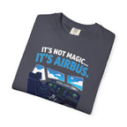 Airbus Magic of Flight T-Shirt — Aviation Tech Enthusiast Tee