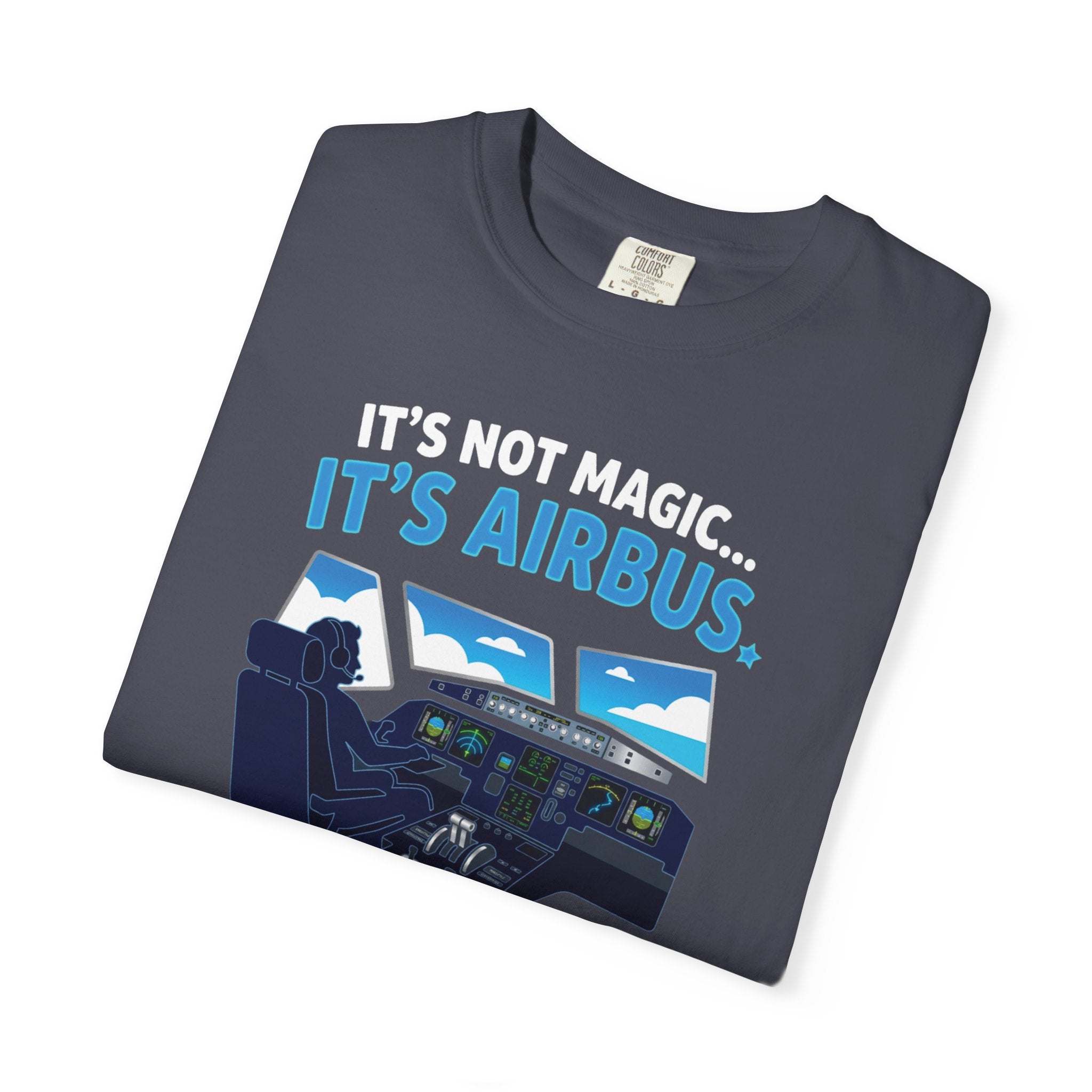 Airbus Magic of Flight T-Shirt — Aviation Tech Enthusiast Tee