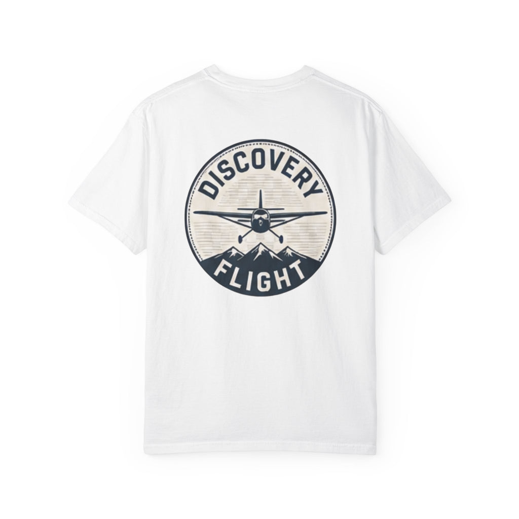 Discovery Flight T-Shirt — Vintage Airplane Graphic Tee