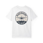 Discovery Flight T-Shirt — Vintage Airplane Graphic Tee