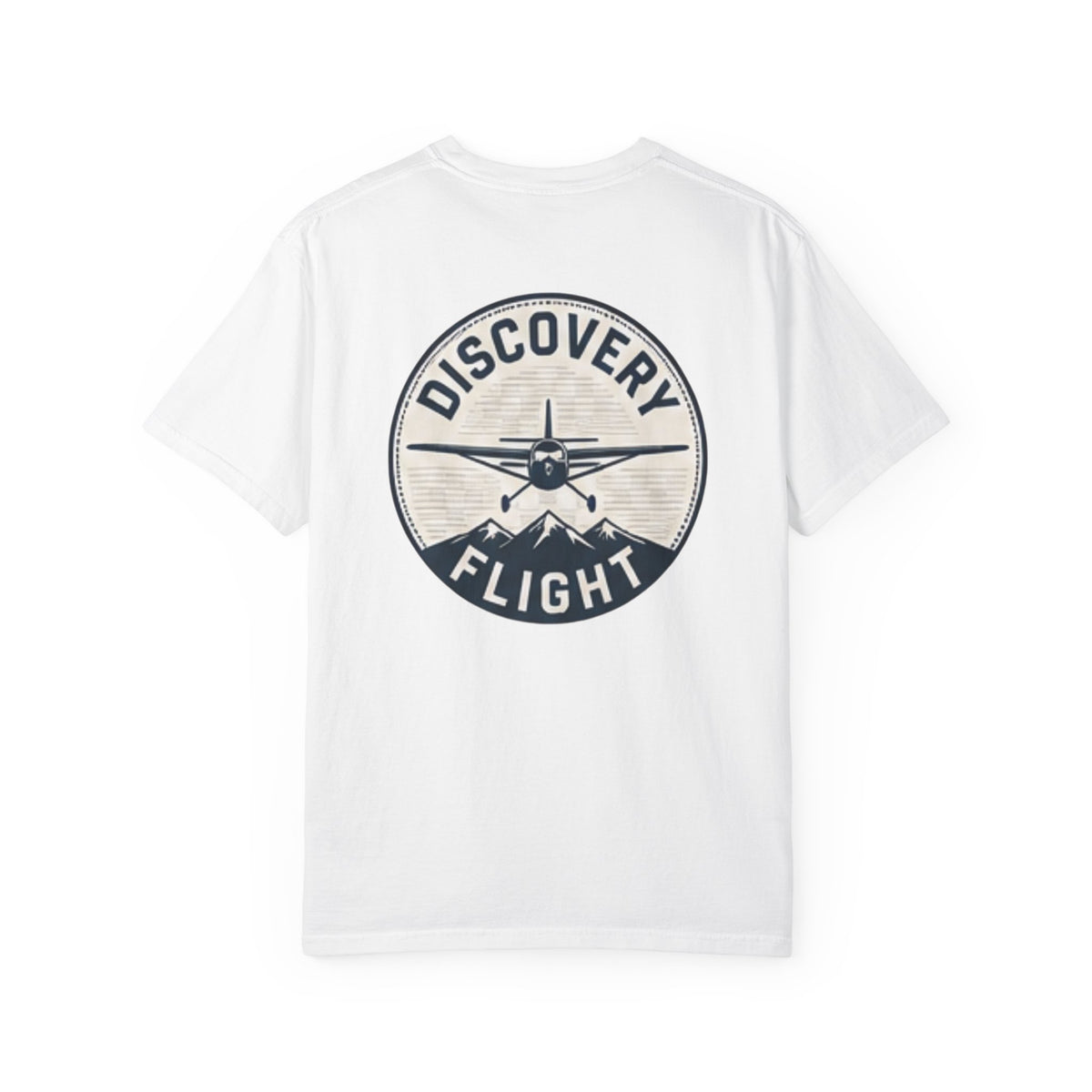 Discovery Flight T-Shirt — Vintage Airplane Graphic Tee