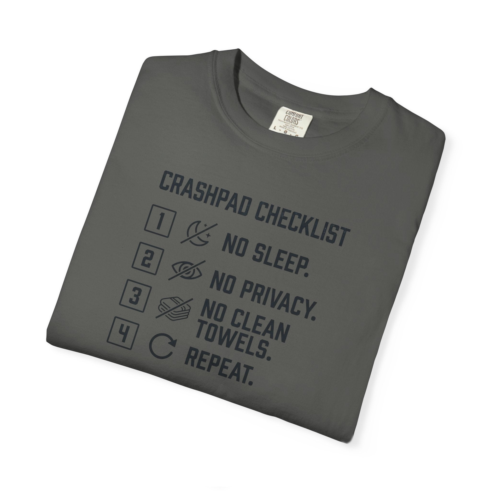 Crashpad Life Funny Airline Pilot T-Shirt