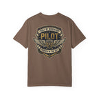 Built by Dedication, Proven in the Sky Pilot T-Shirt — Aviation Motivation Signature Series
