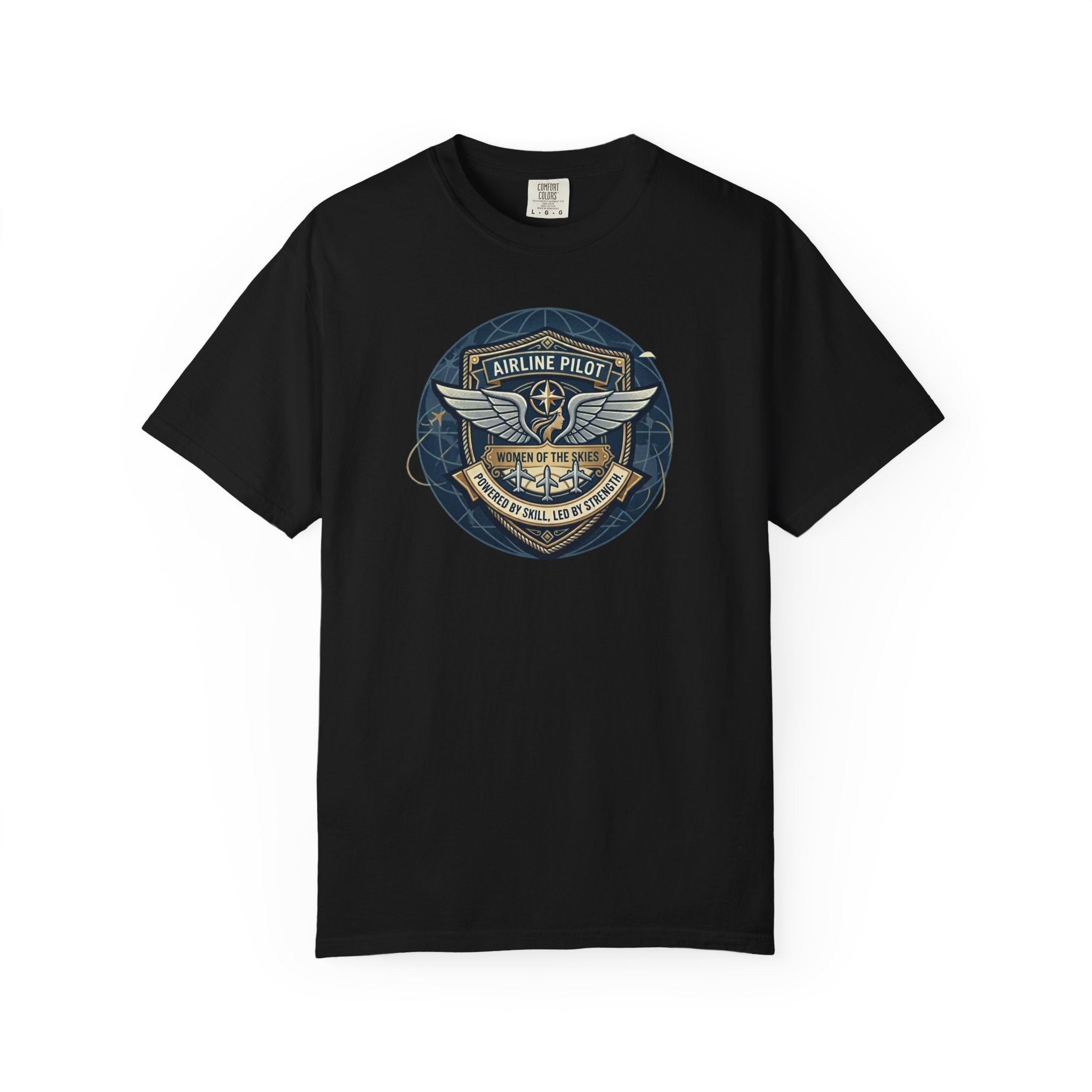 Women of the Skies - Women in Professional Aviation Tee