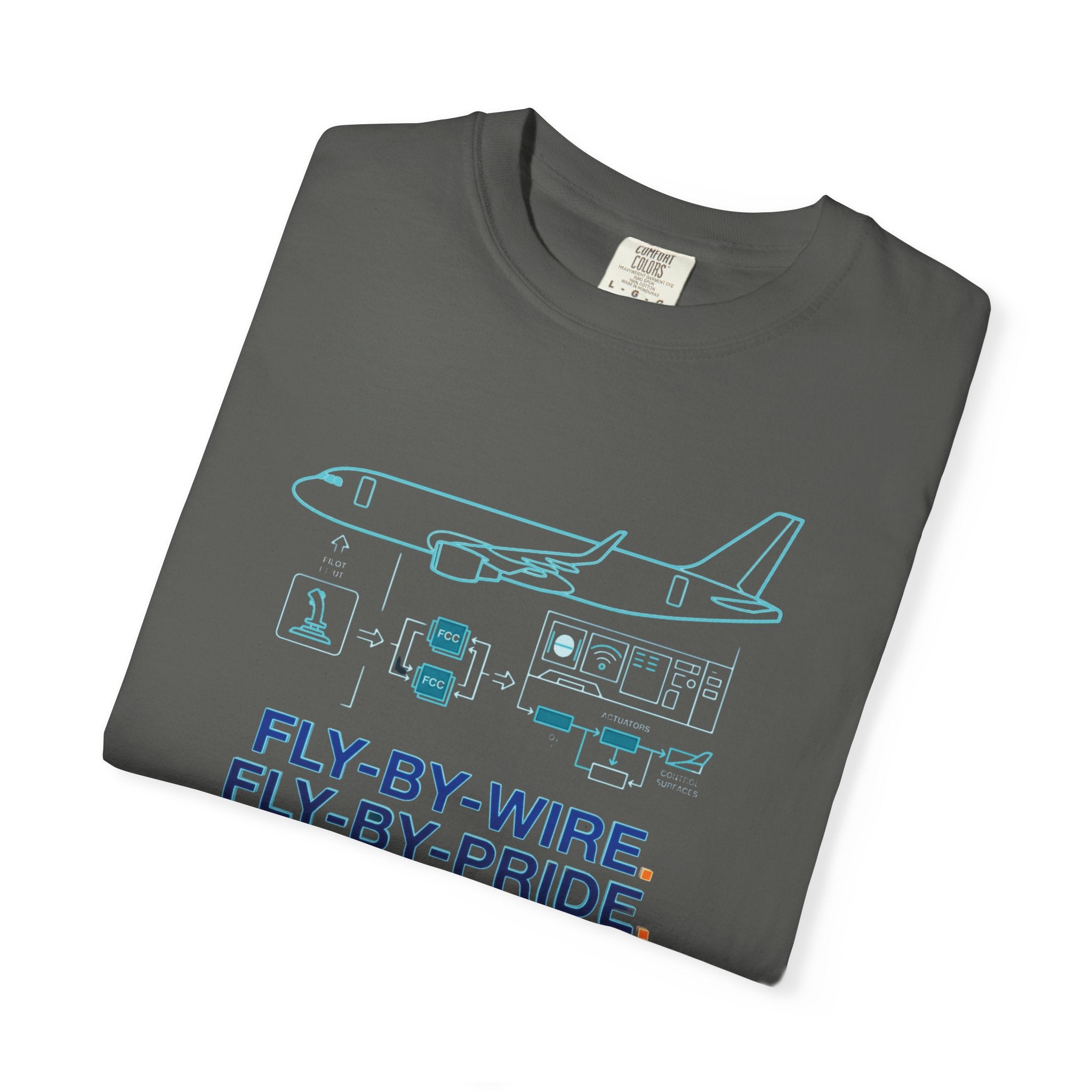 Fly-by-Pride Pun Aviation T-Shirt