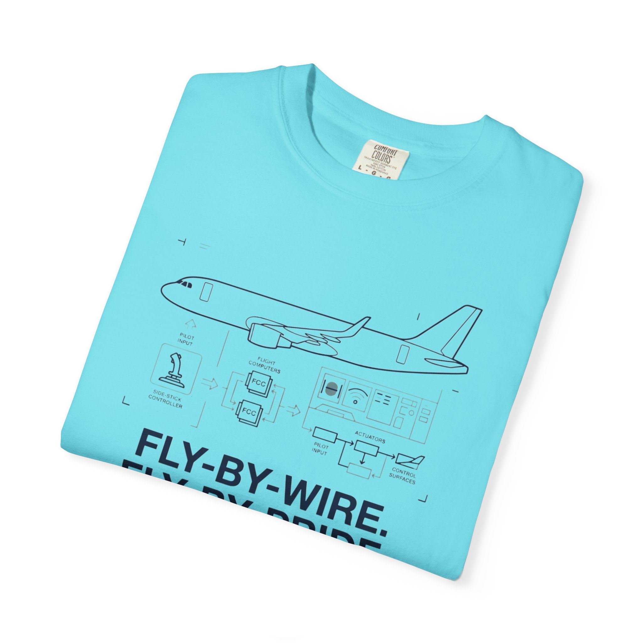 Fly-by-Pride Pun Aviation T-Shirt