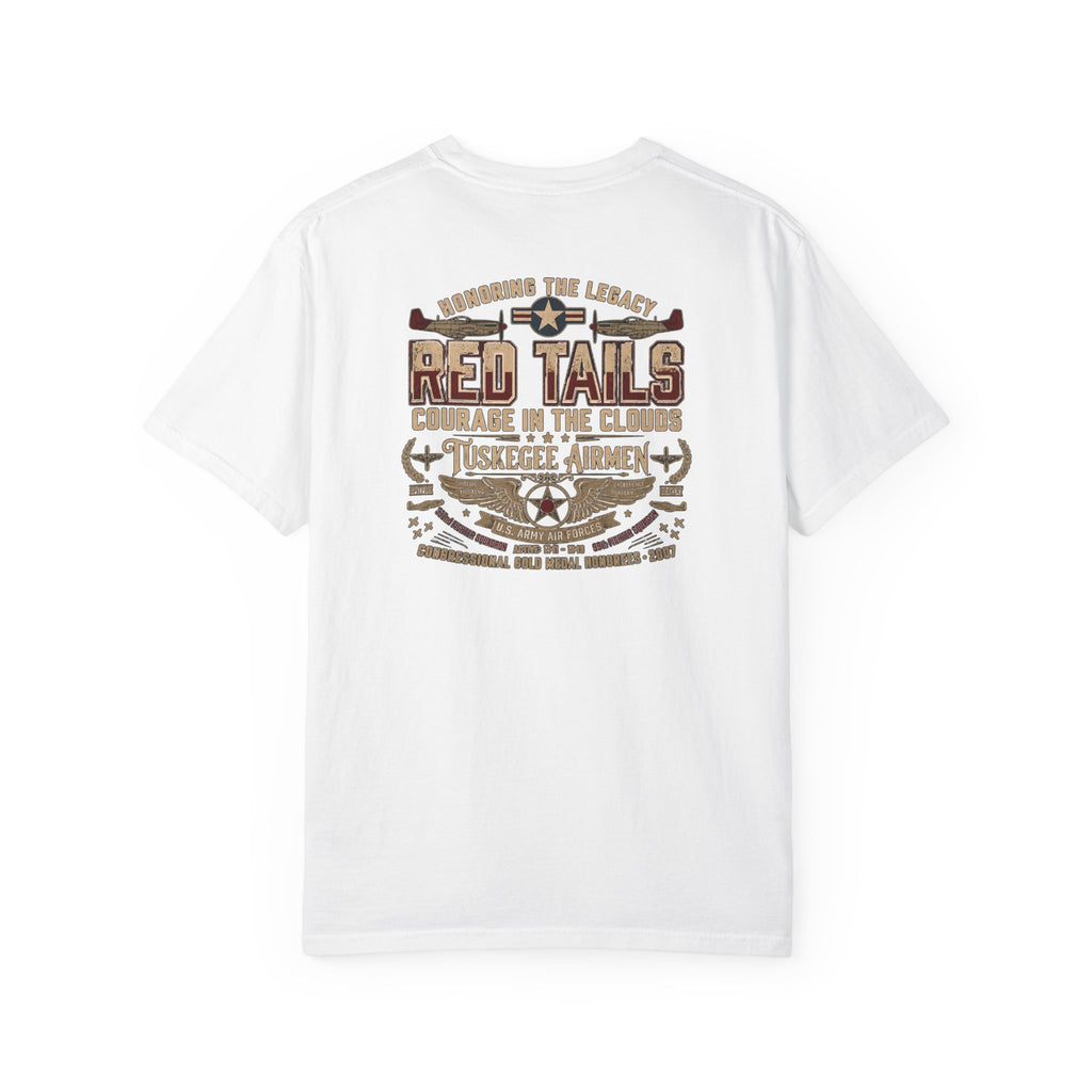 Tuskegee Airmen Tribute T-shirt — Red Tails WWII History Tee