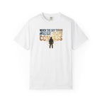Inspirational Pilot tee - "When the Weather turns Hostile, Your Training is Your Compass"