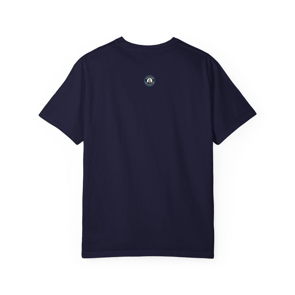 Pilot Mindset T-Shirt — "When I Feel Down... I Just Add Throttle and Pitch Up"