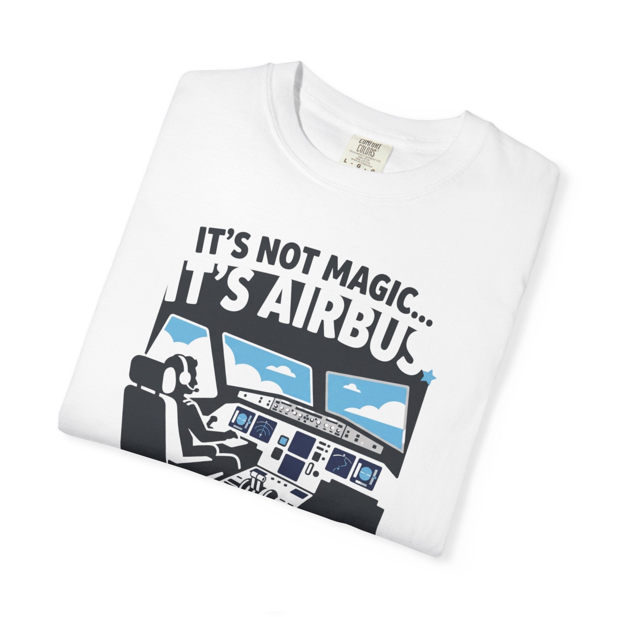 Airbus Magic of Flight T-Shirt — Aviation Tech Enthusiast Tee