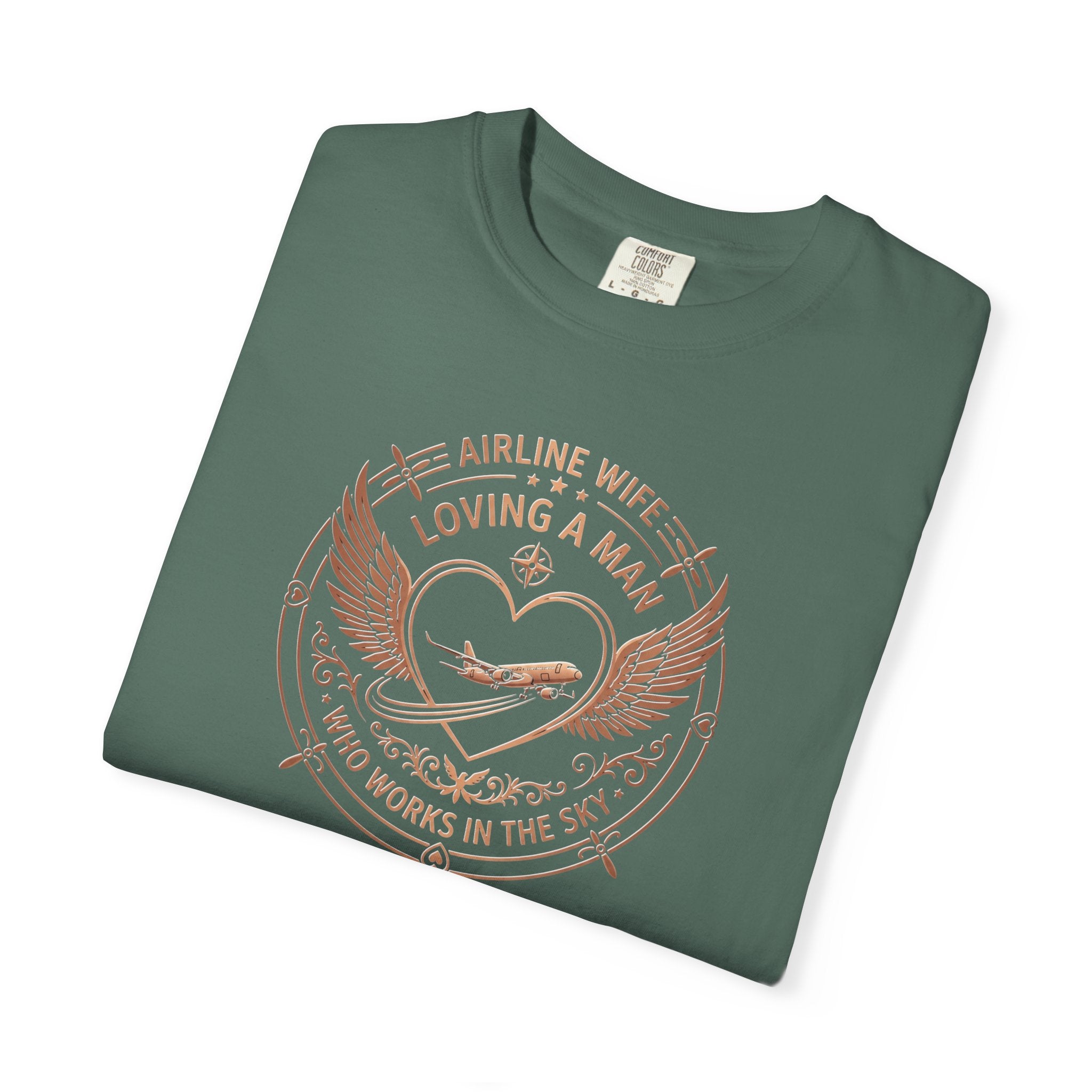 Pilot Wives T-Shirt — "Loving a Man Who Works in the Sky"