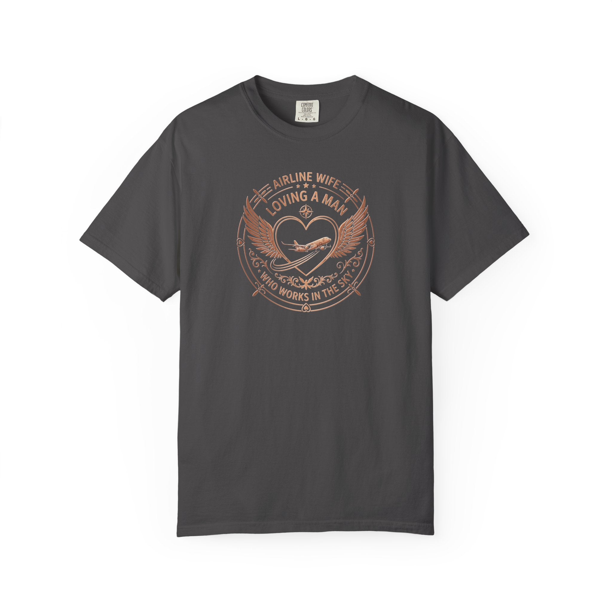 Pilot Wives T-Shirt — "Loving a Man Who Works in the Sky"