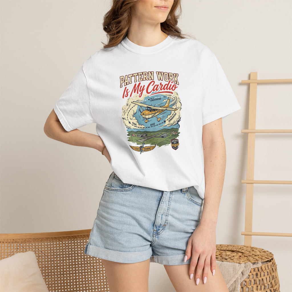 Pattern Work Is My Cardio Aviation Tee